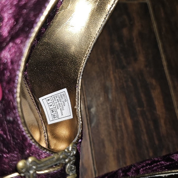 Soho lab velvet shoes - Picture 3 of 7